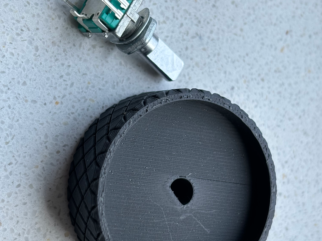 Potentiometer knob (Parametric Fusion 360)