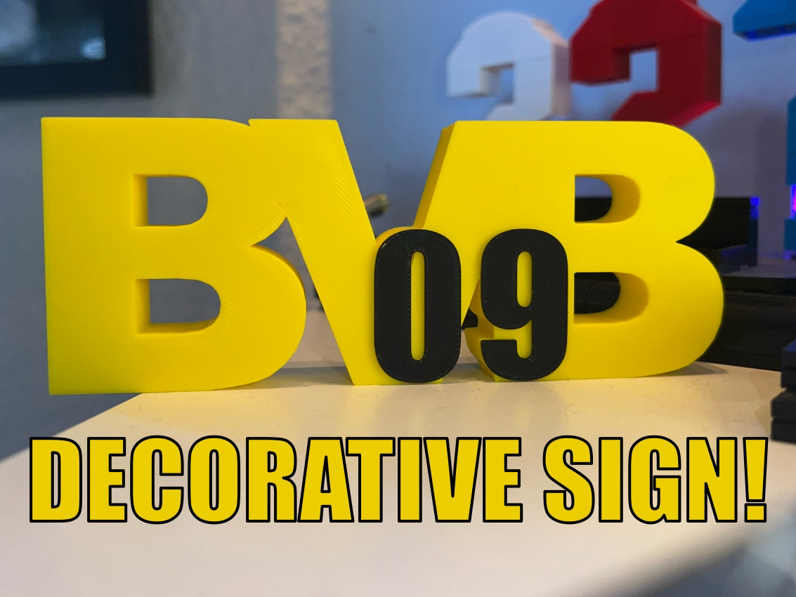 BVB Decorative Sign! | BVB 09