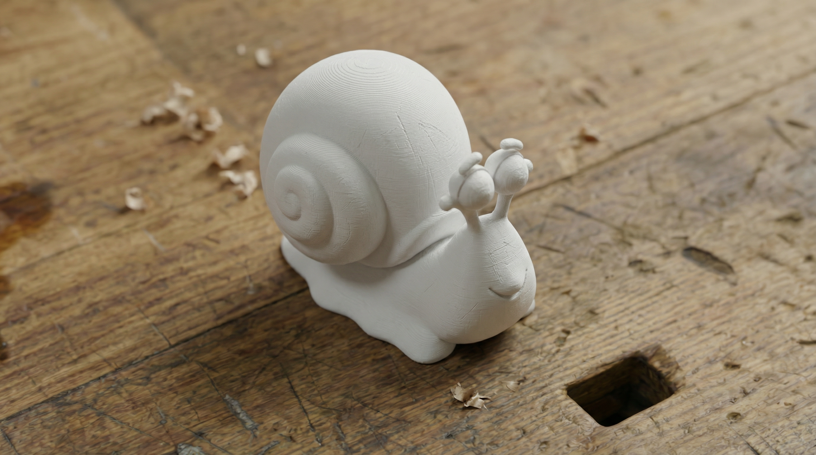 Whimsical Snail