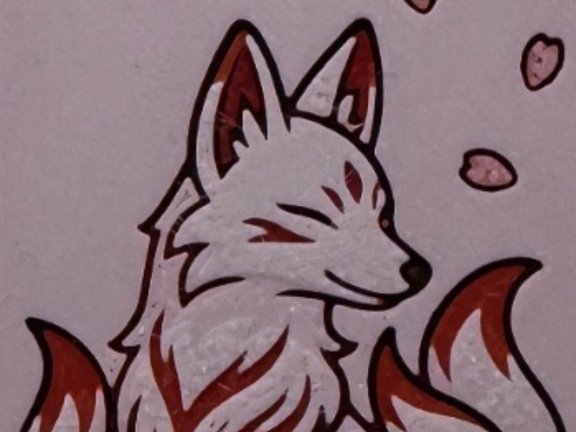 Marcapáginas Kitsune