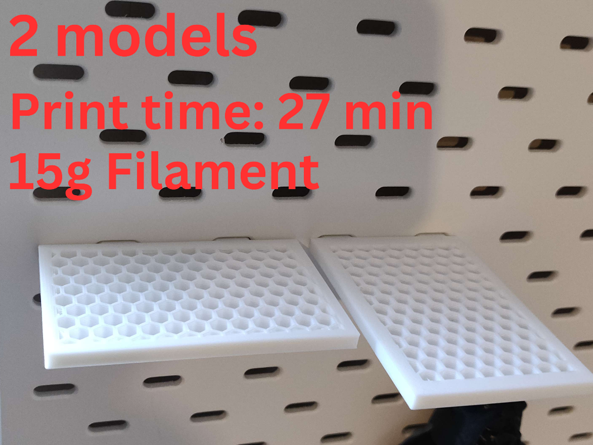Ikea Skadis Horizontal Small Display shelf