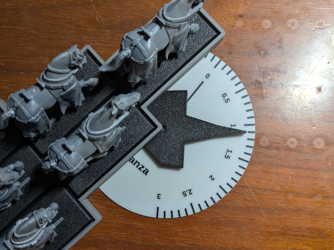 Pivot Measuring Tool Wargames - TOW (Square&Lance)