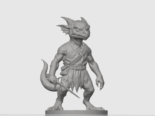 Kobold Model - Orbo the Rogue Archaeologist