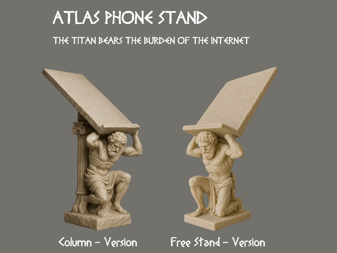 ATLAS Handy Halter – Der Titan trägt deine Last