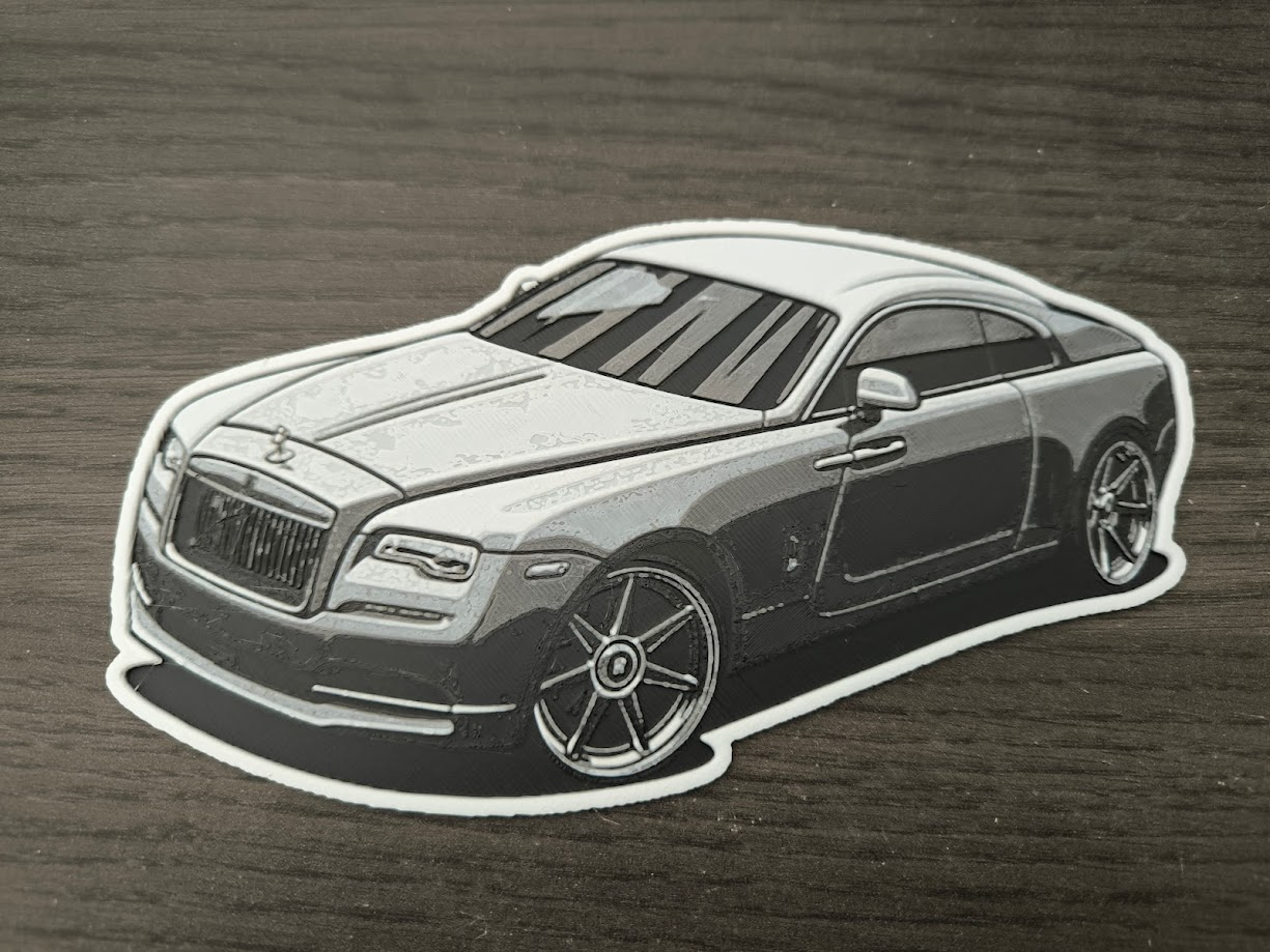 Rolls-Royce wraith hueforge