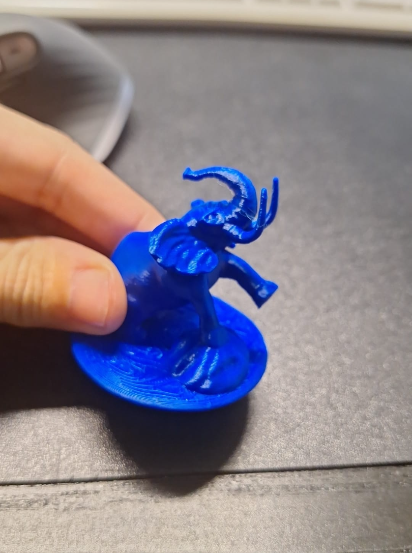 Elefante nella Savana – Modello 3D STL
