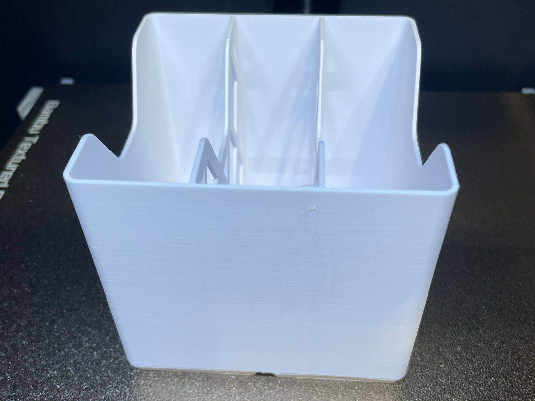Gridfinity with pin - Cable Boxes open top