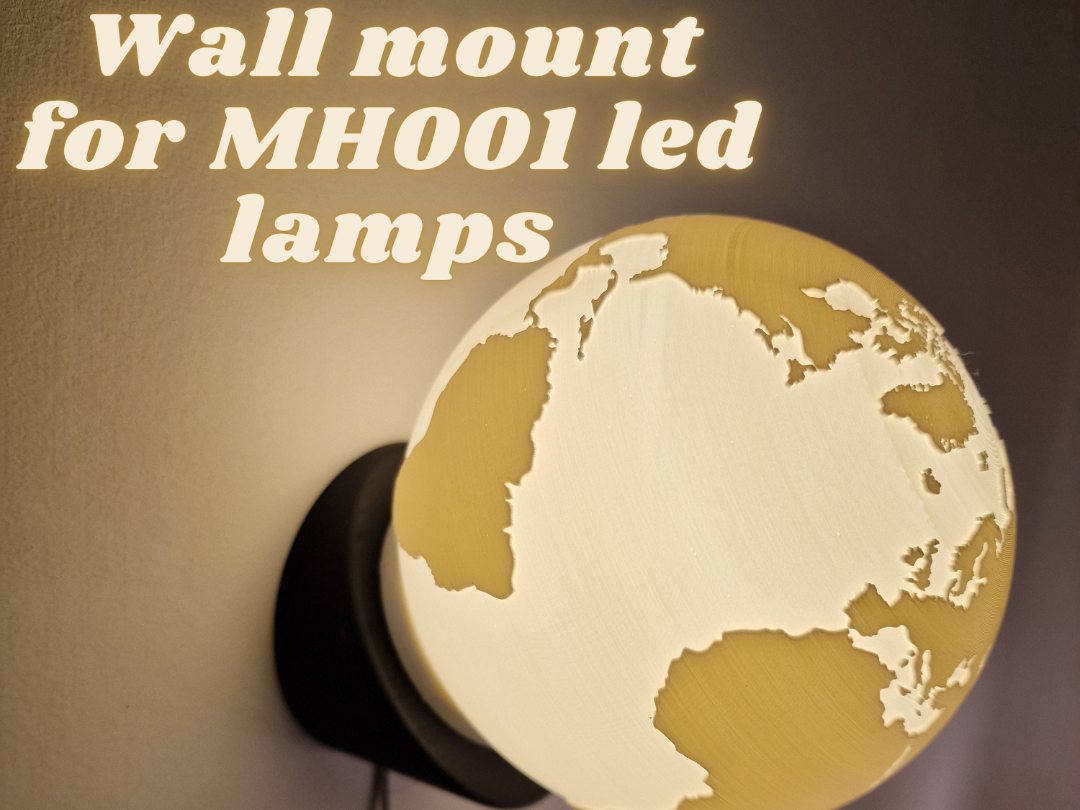 Wall mount for MH001 led lamps