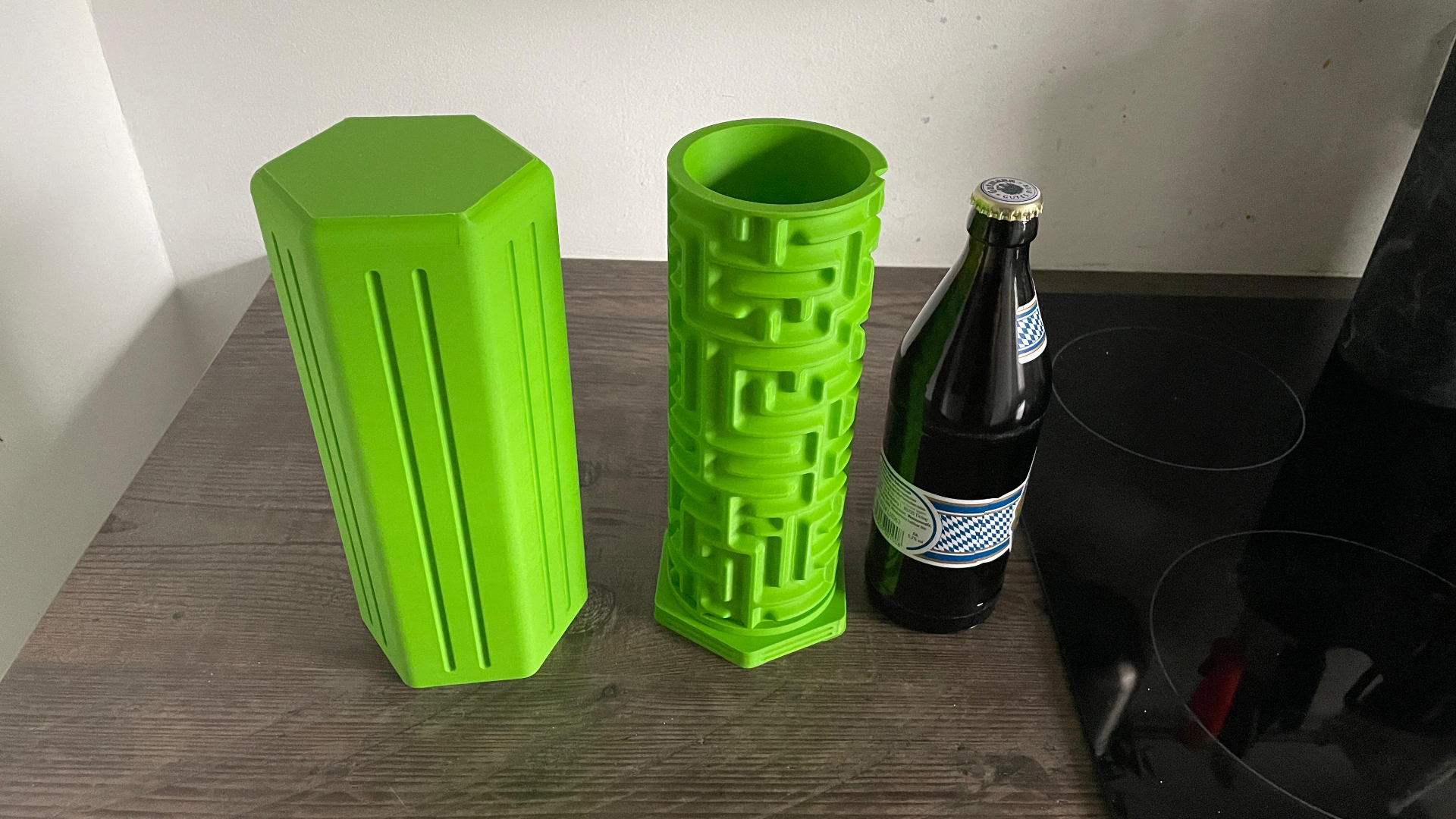 Bierflaschen Labyrinth / Beer bottles Labyrinth