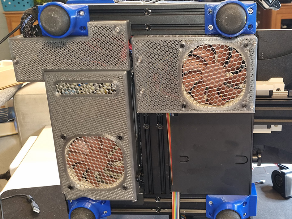 Voxelab Aquila High Flow Underside+Wire Management