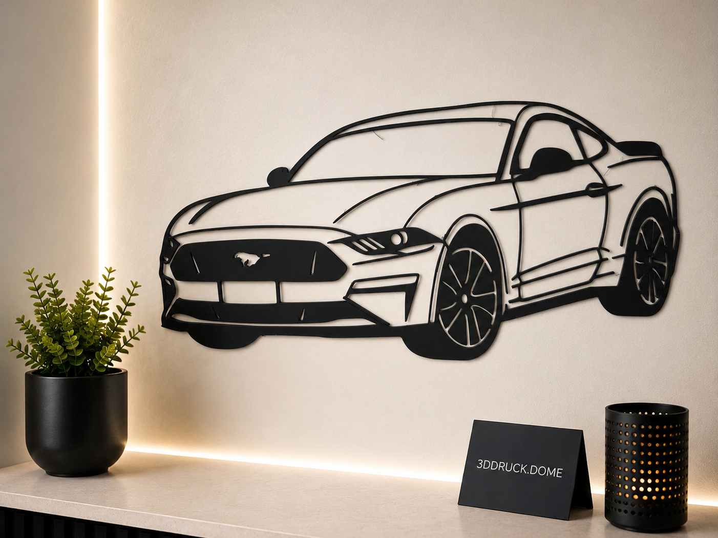 Ford Mustang Silhouette