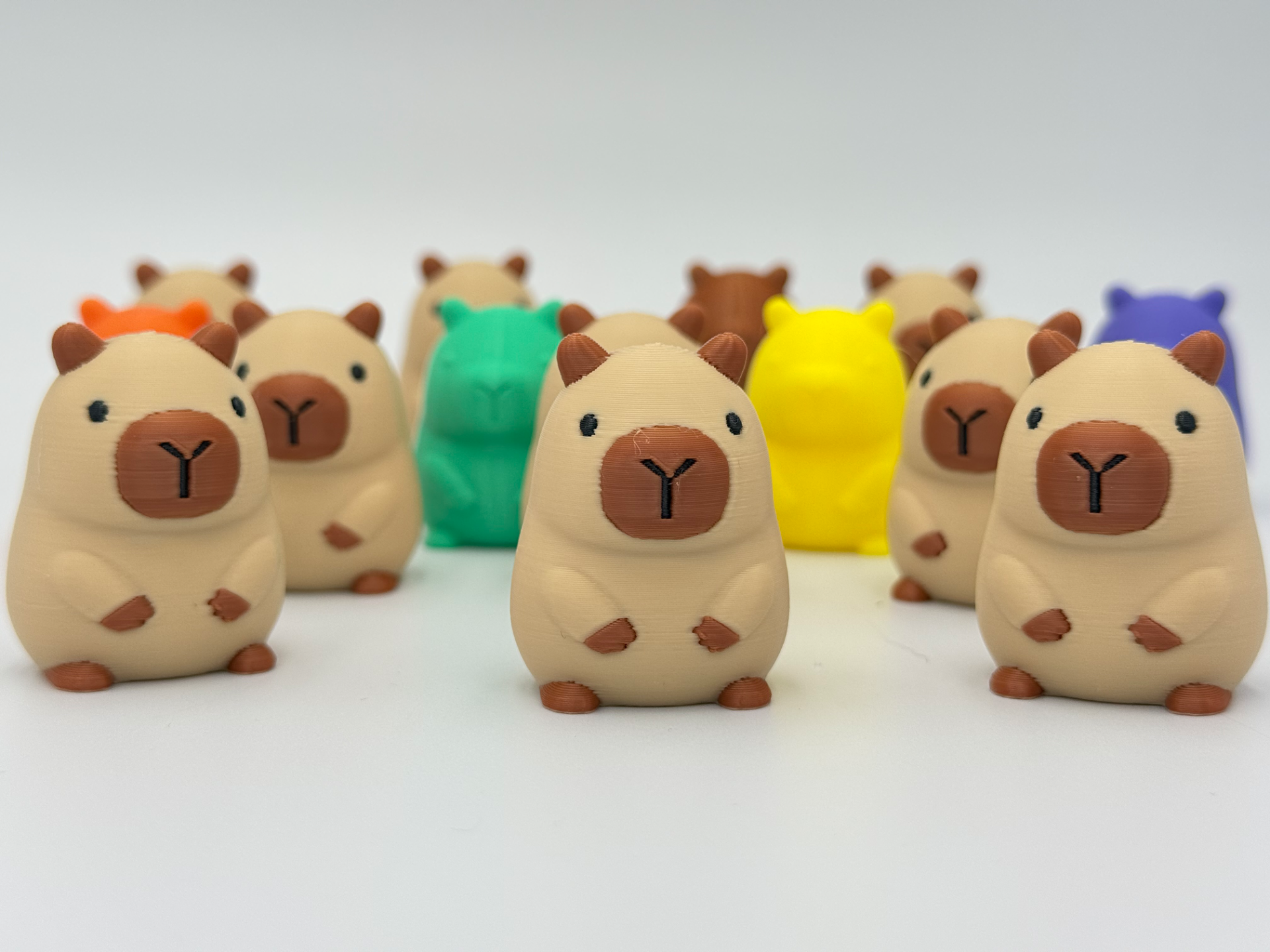 Cute Capybara – Mini Animal (No Supports)