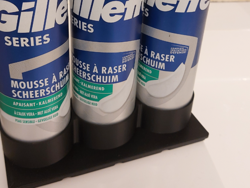 Gridfinity - shaving cream holder