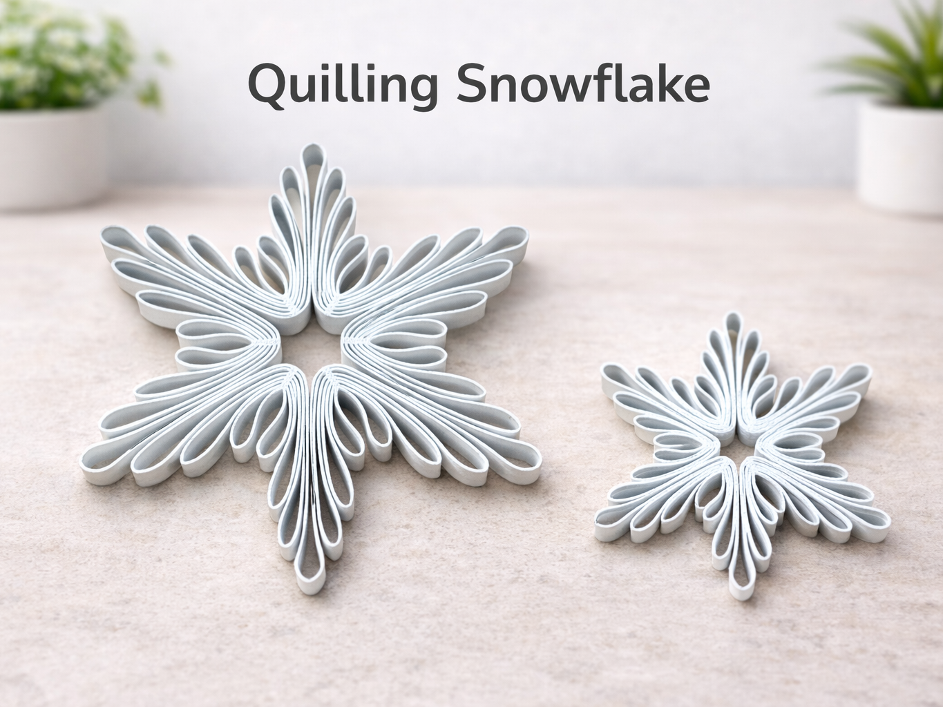 Quilling Snowflake