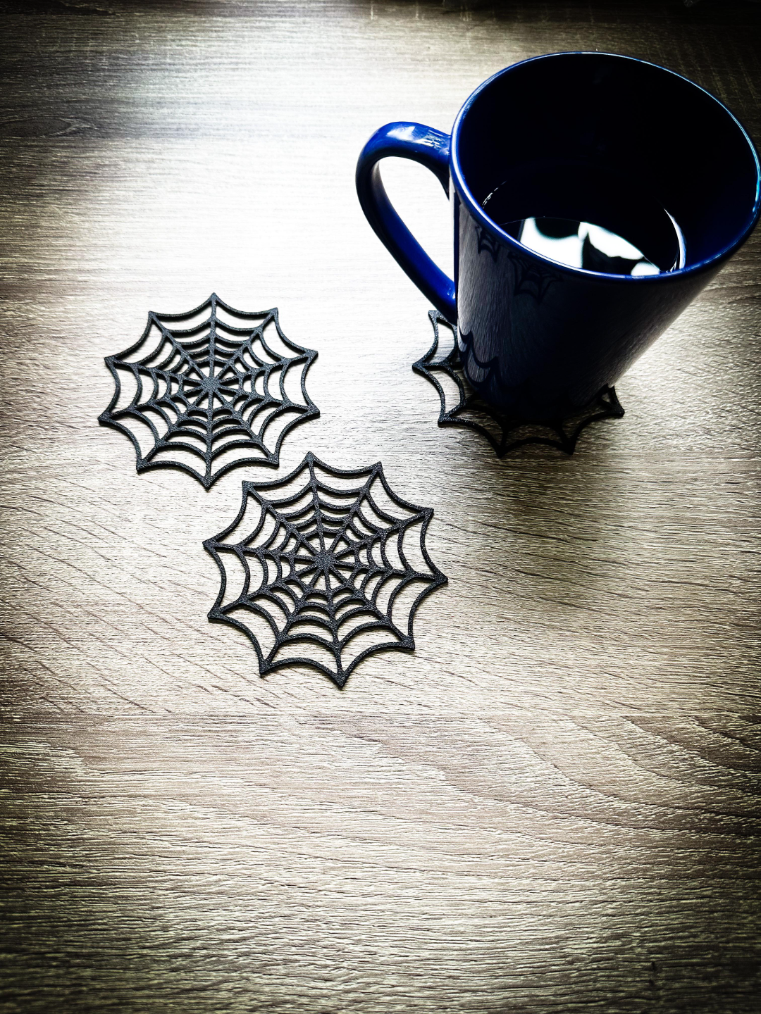 Spider Web Coffee Coaster