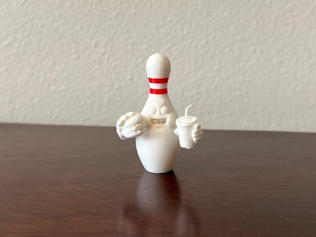Eatin' Big Time Bowling Pin