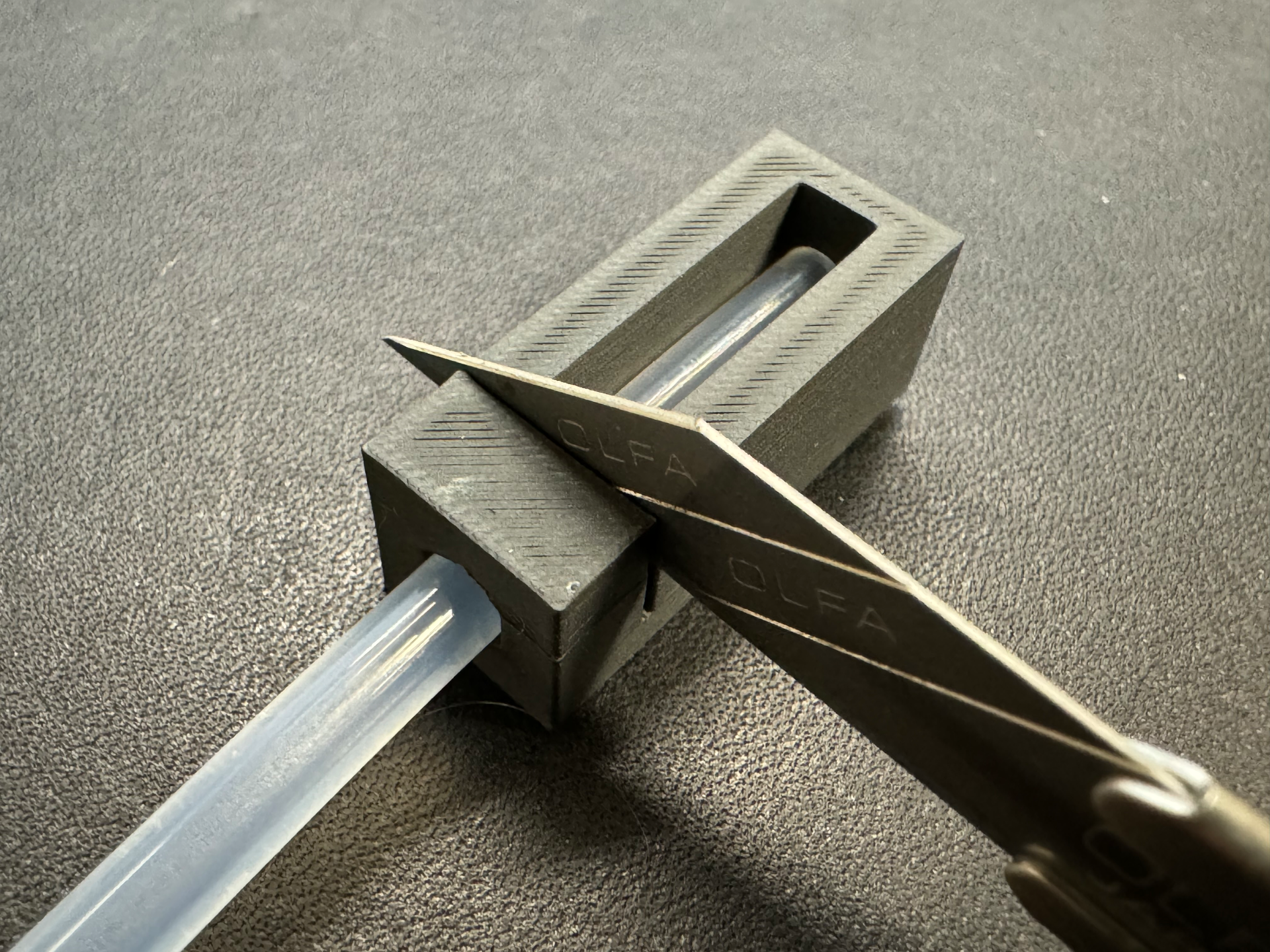 PTFE Tube Cut Guide - 17.3mm