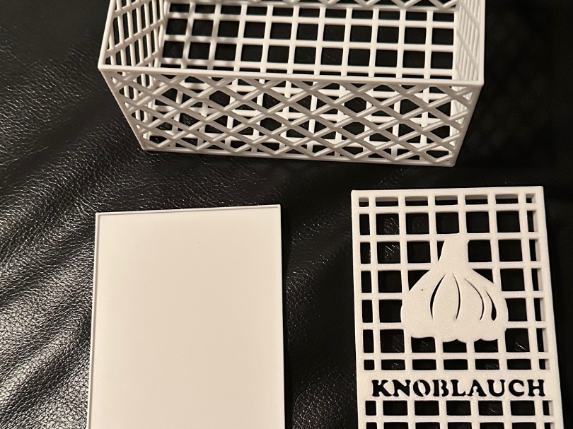 Knoblauch Box - Boden für die kleine Box