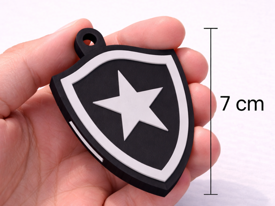 Botafogo llavero Abrelata Futbol Brasil Carioca 3D