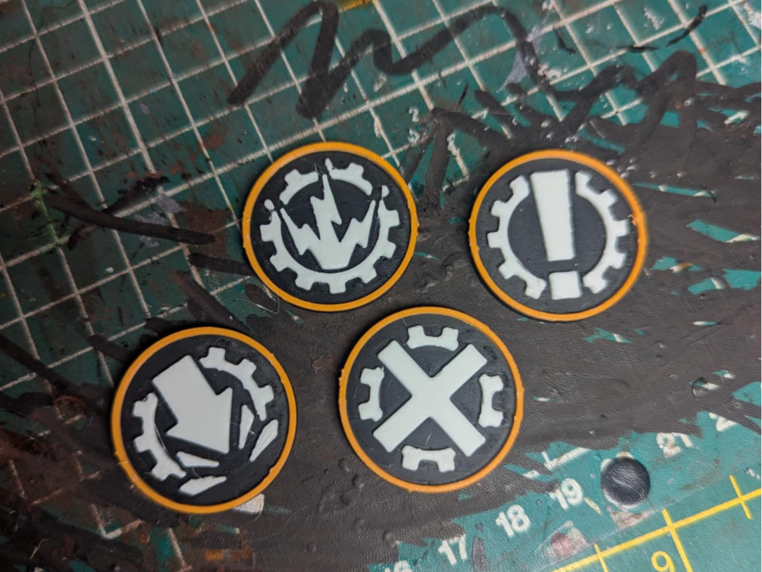 Horus Heresy 3.0 - Tactical Status Tokens