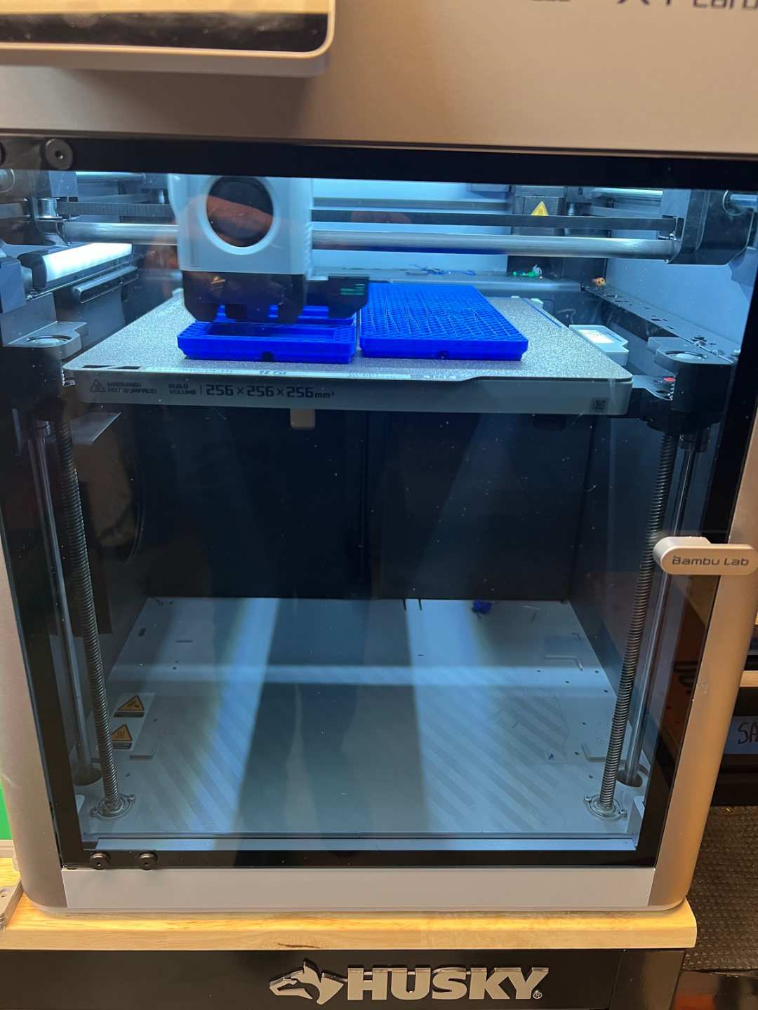 BambuLab Top Glass Riser 4 COB LED Remix with LED Shield