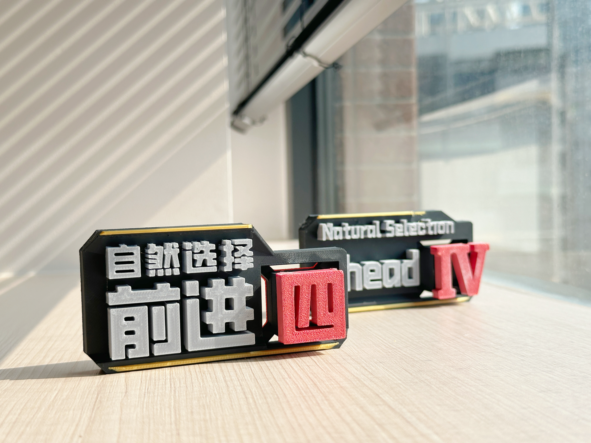 The Three-Body Auto magnet- Ahead Four!三体车贴，前进四！