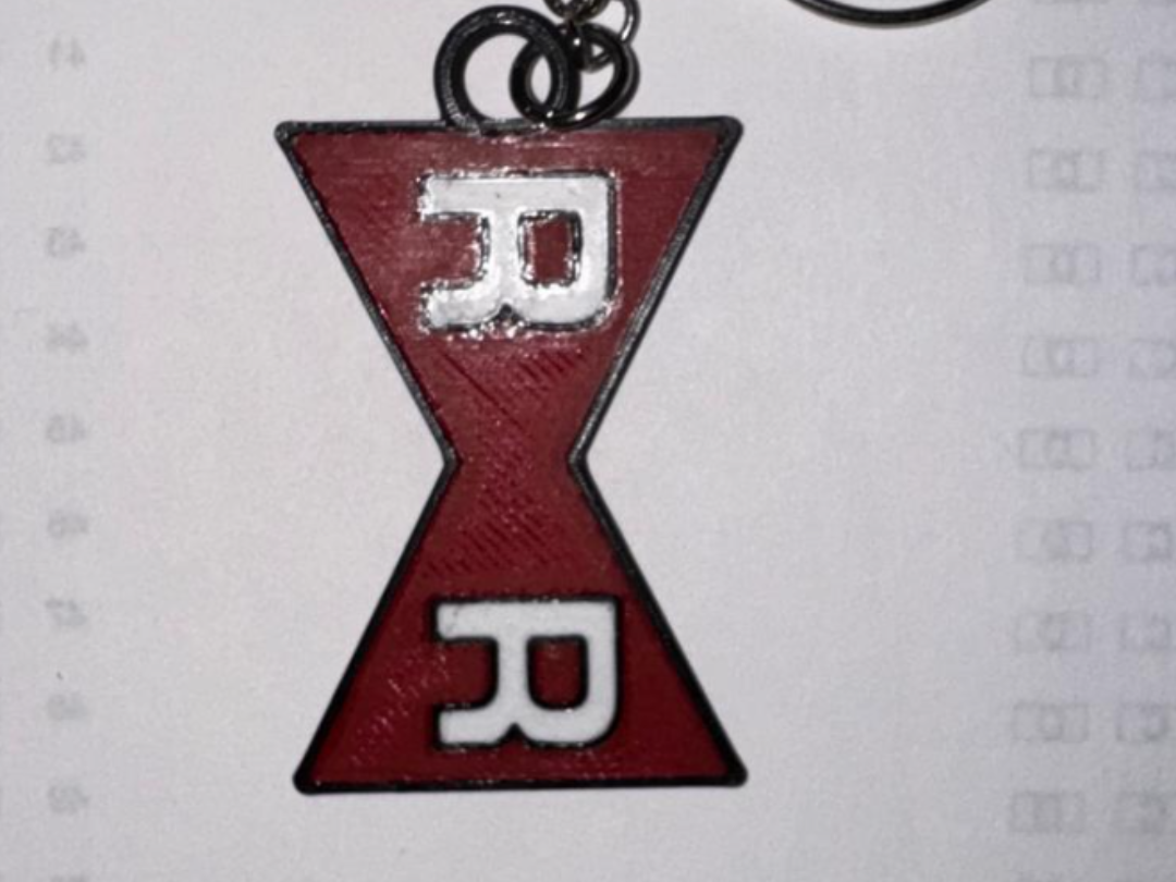 Dragon Ball Red Ribbon Army Keychain