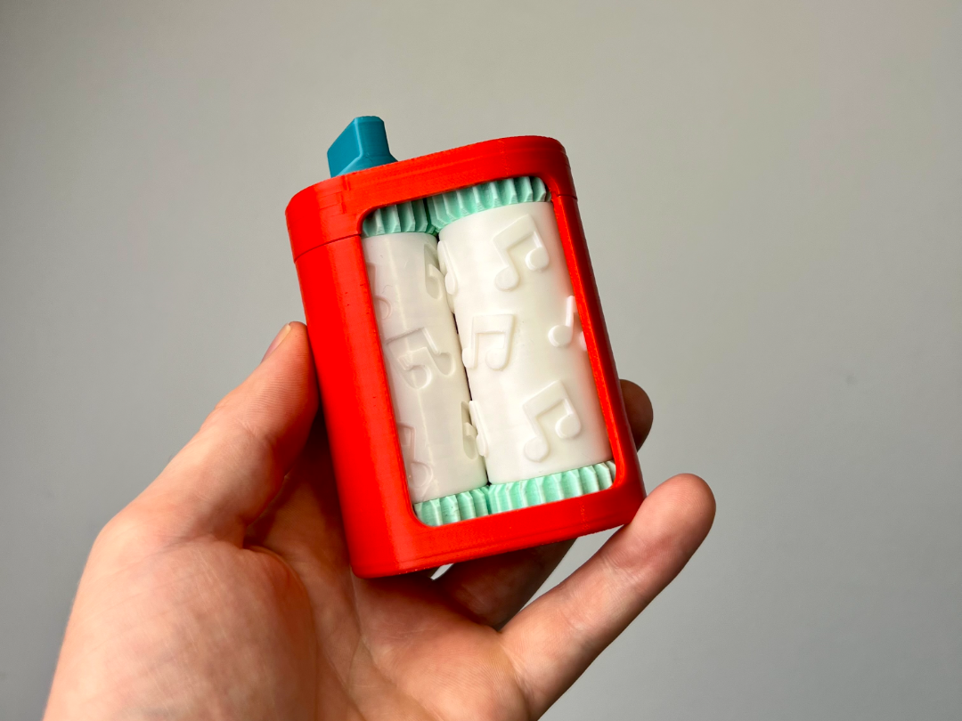 Music Notes - Business Card Embosser Roller