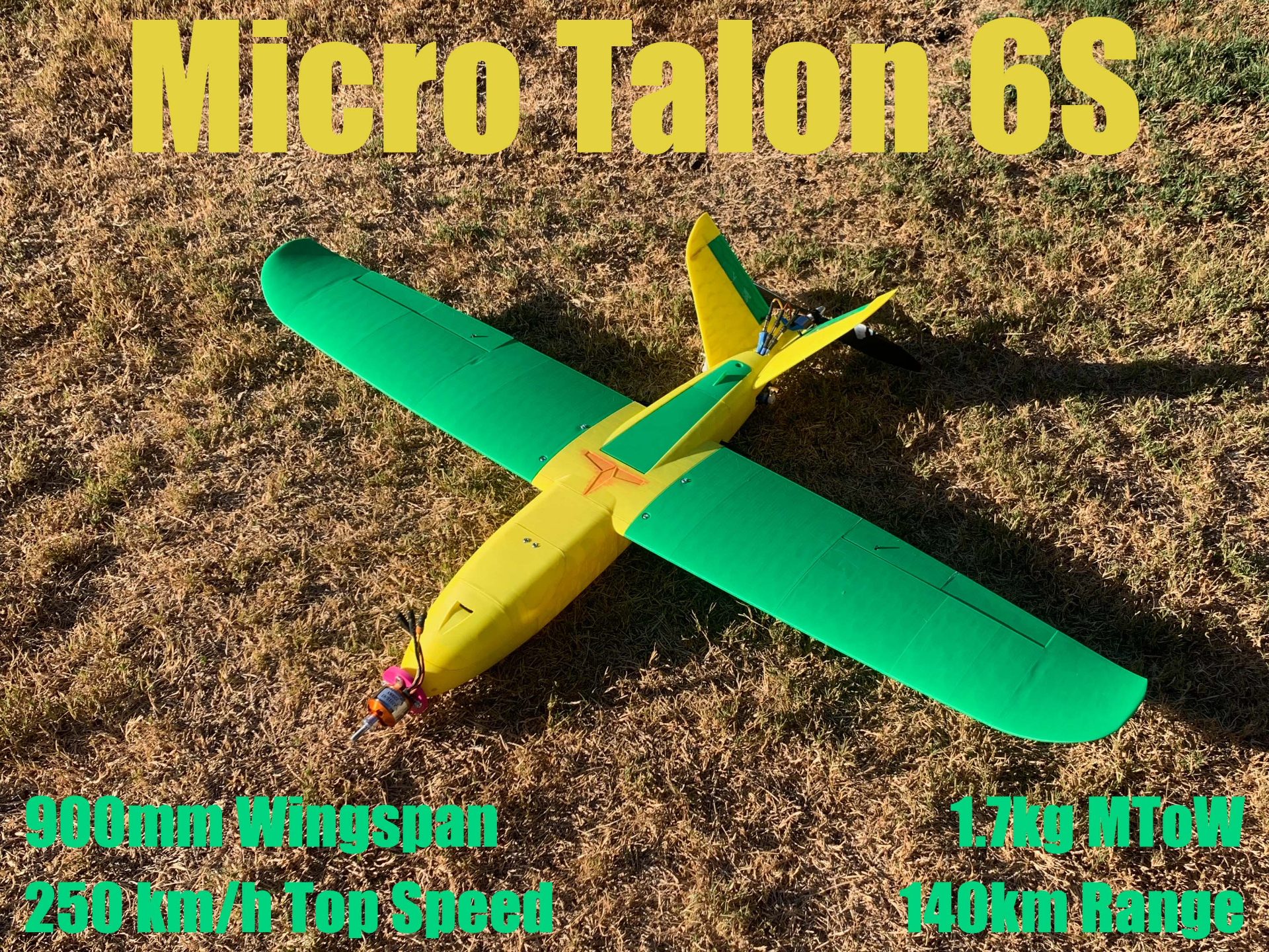 Titan Dynamics Micro Talon Rc Plane