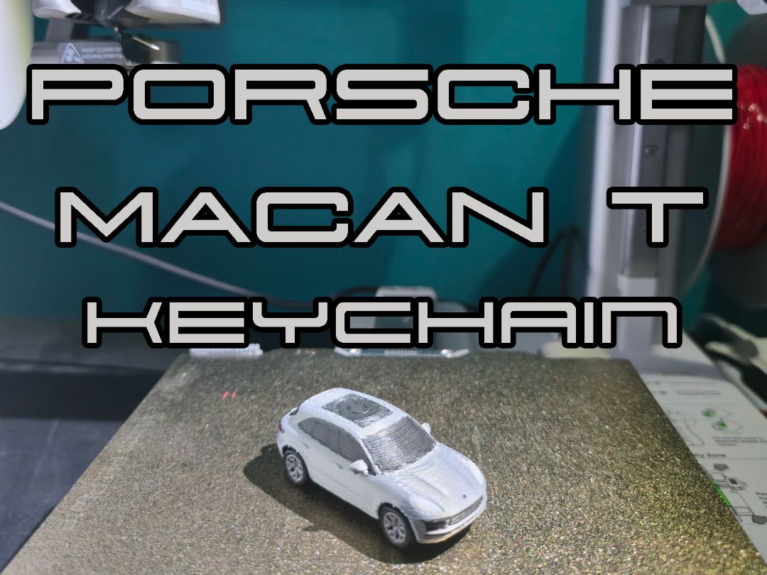 Porsche Macan T Keychain (PIP WW)