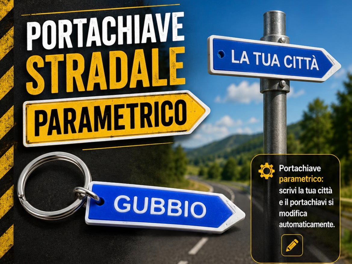 Portachiavi Stradale Parametrico