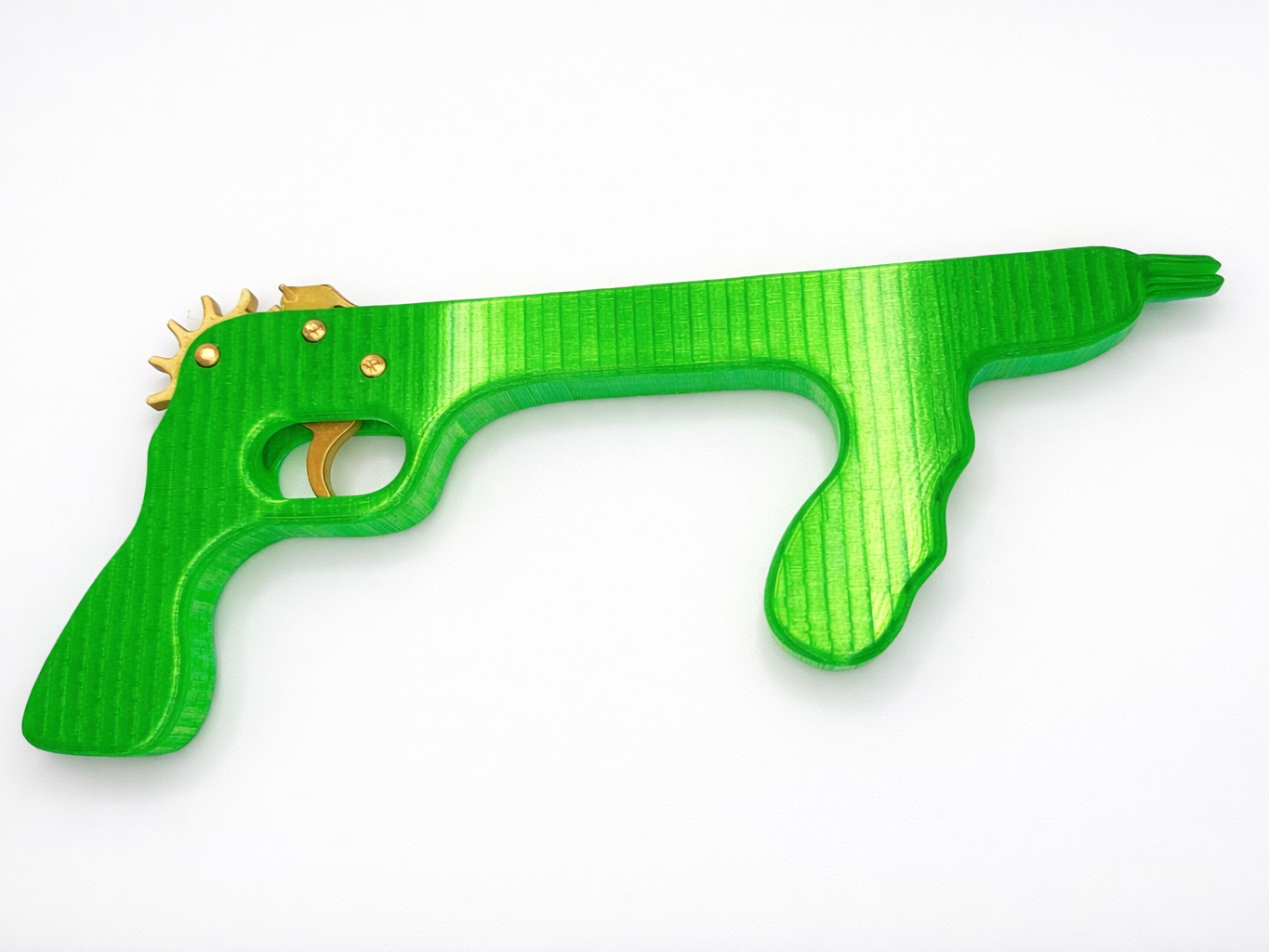 Rapid-fire Rubber Band Launcher