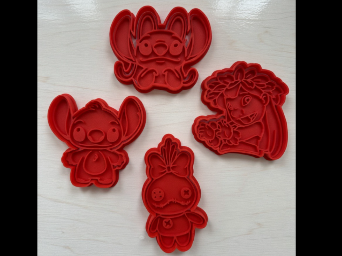 Cortadores de galletas Stitch