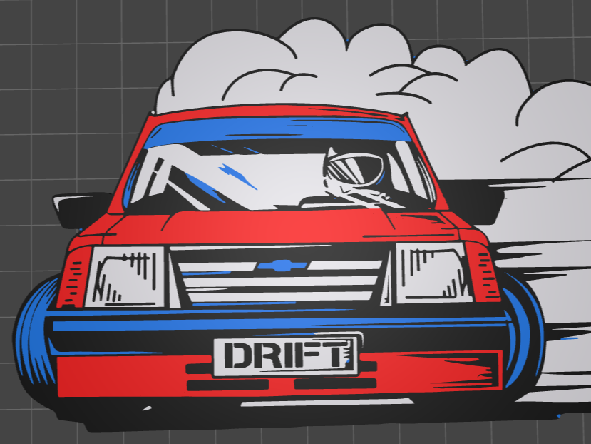 Chevrolet Opala drift car