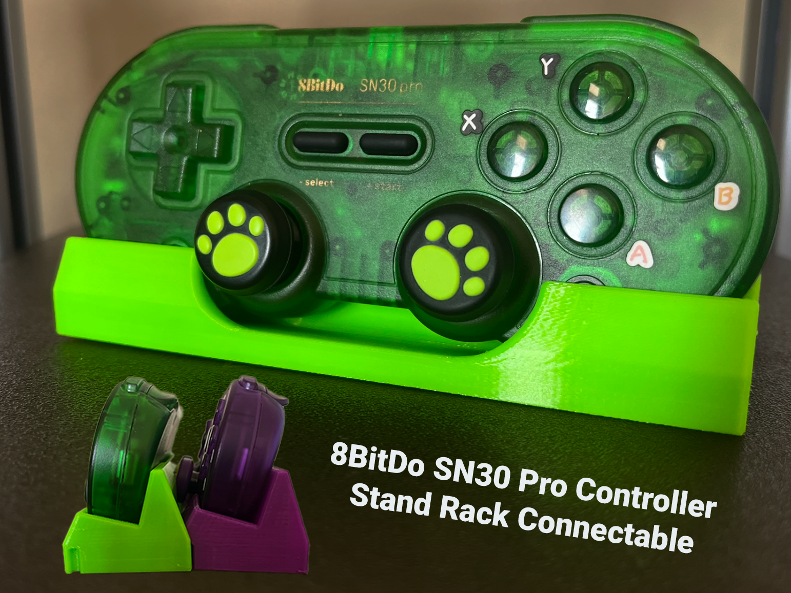 8BitDo SN30 Pro Controller Stand Rack Connectable