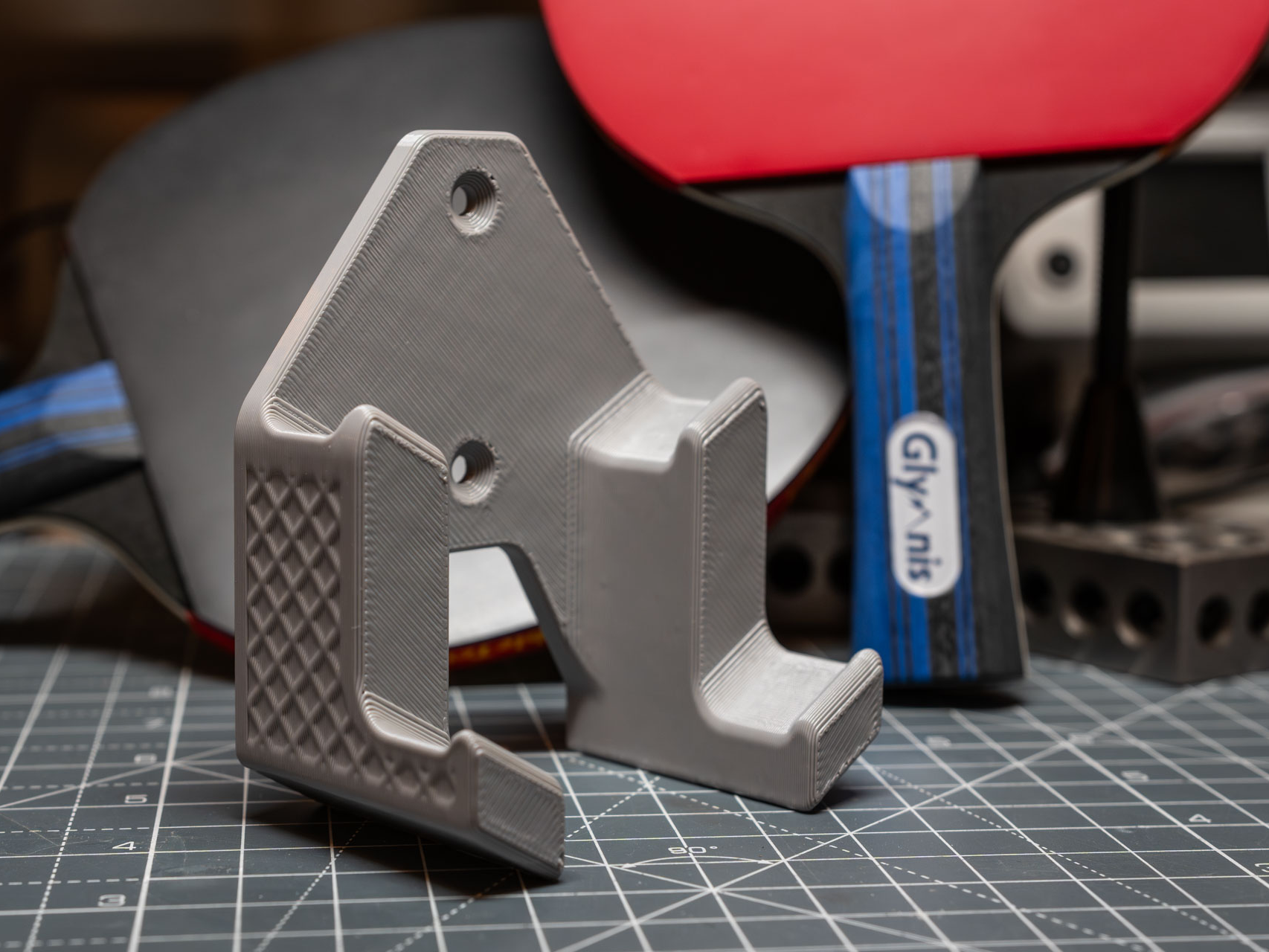 Ping Pong Paddle - Wall Mount