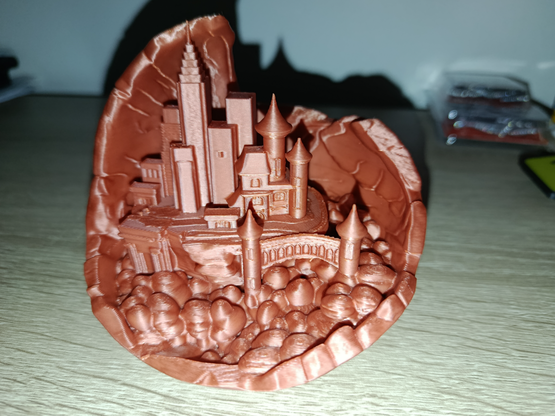 City in the rock