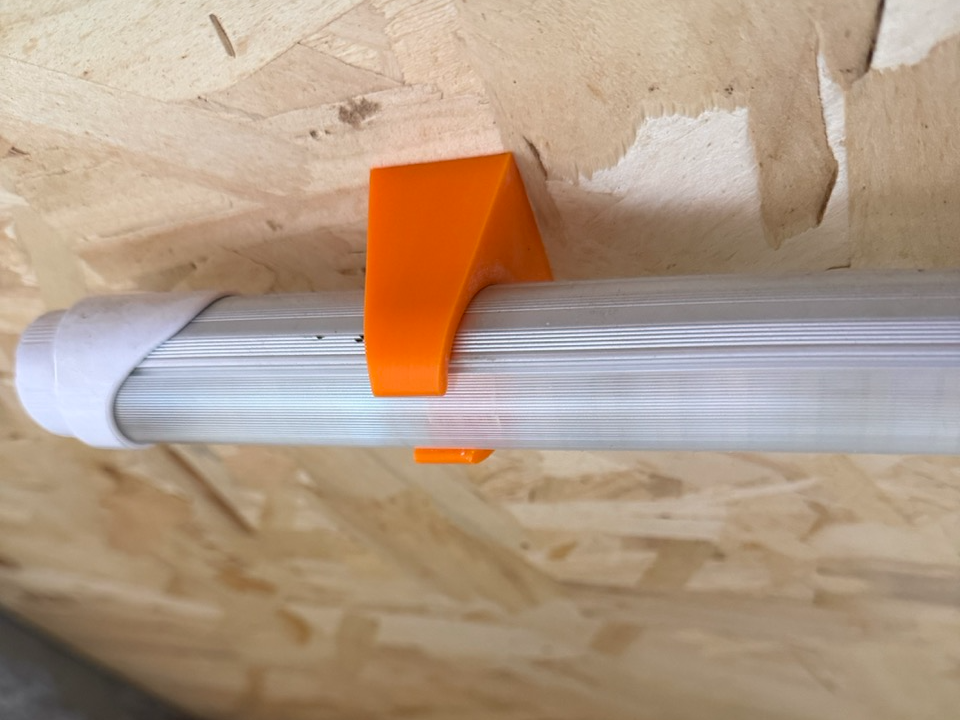 30mm LED Tube Mount Clip