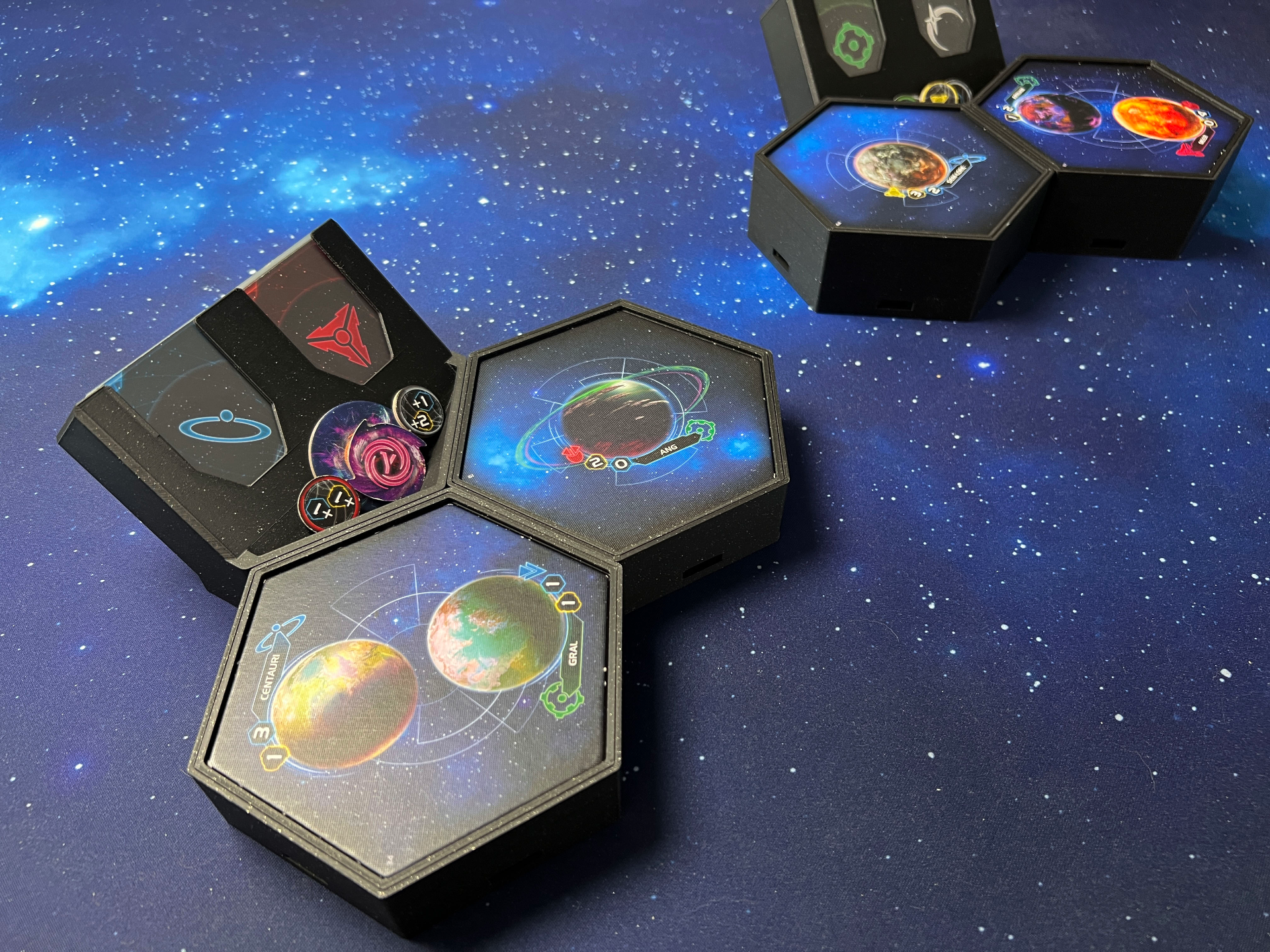 Twilight Imperium tier map frame card token holder
