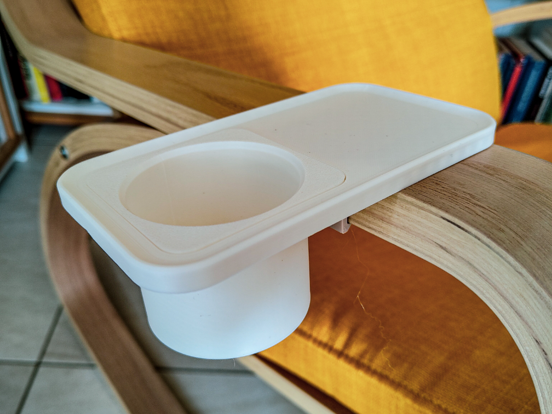 Ikea Poäng Rocking Chair Holder for BabyBottles