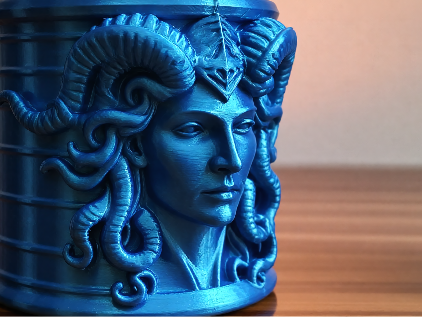 Medusa Pen Holder - Bold, fierce, creative tool