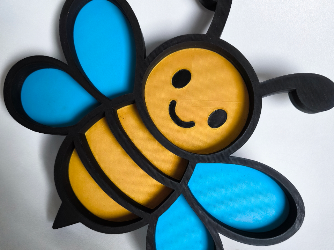 Bee sensory tray