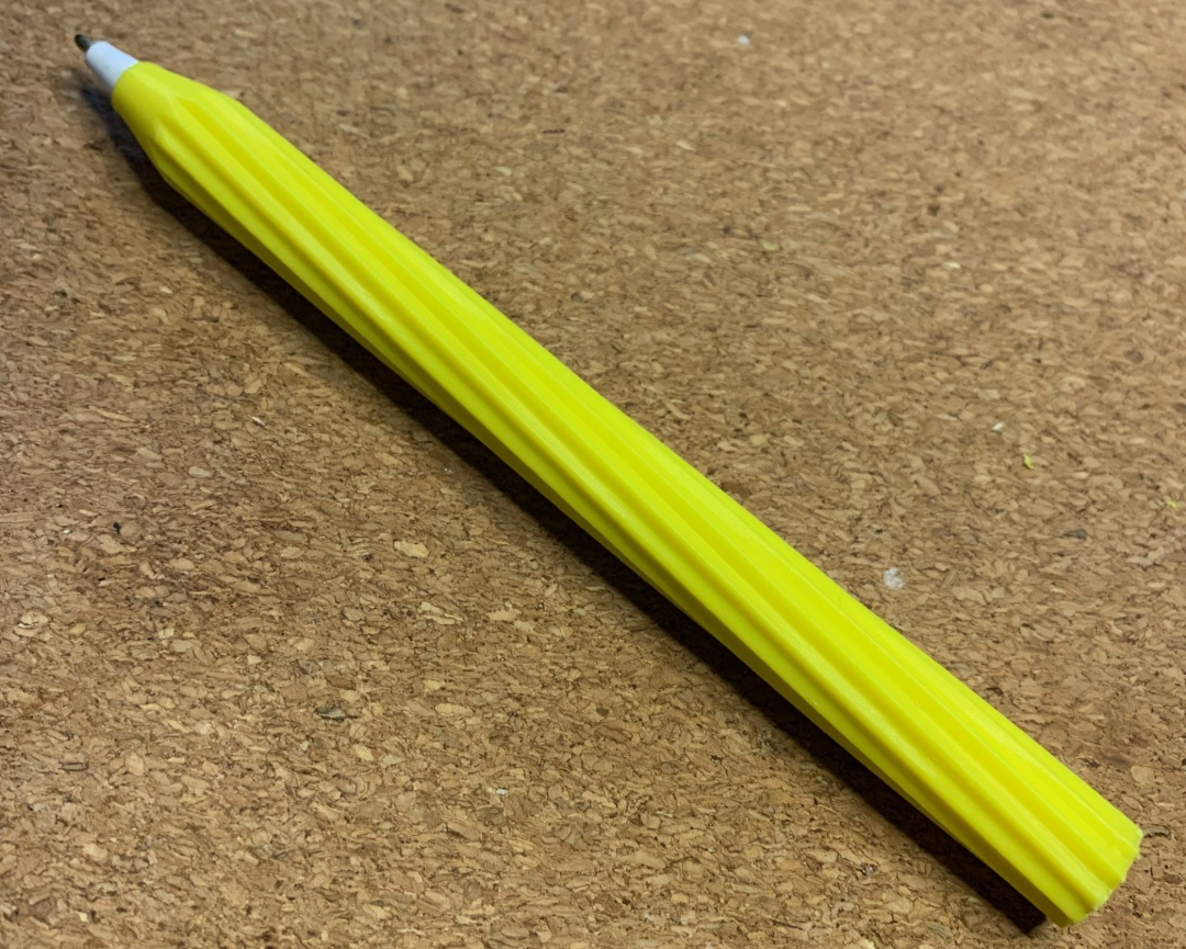 Helicoidal Pen with Sealed End
