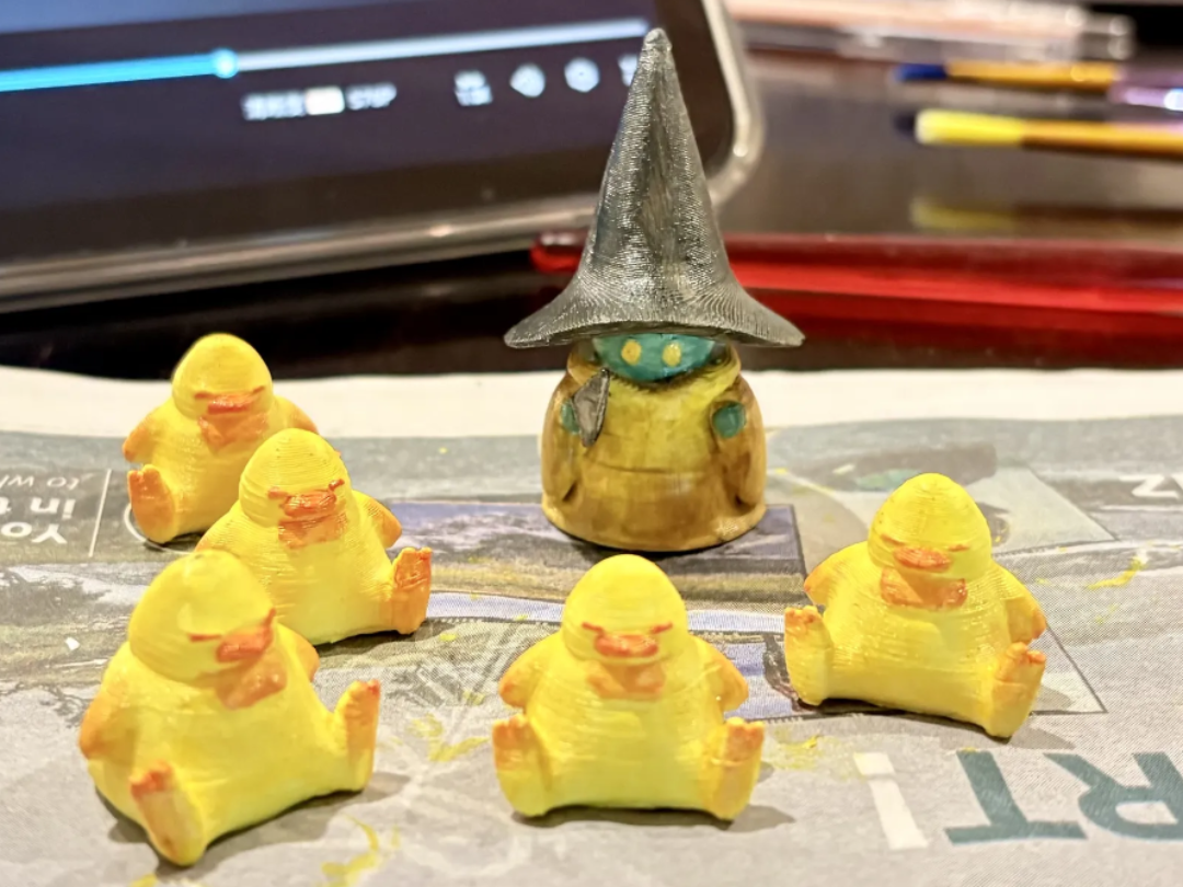 [FF14]最终幻想14 肥鸡键帽 胖儿陆行鸟 Heavy Hatchling