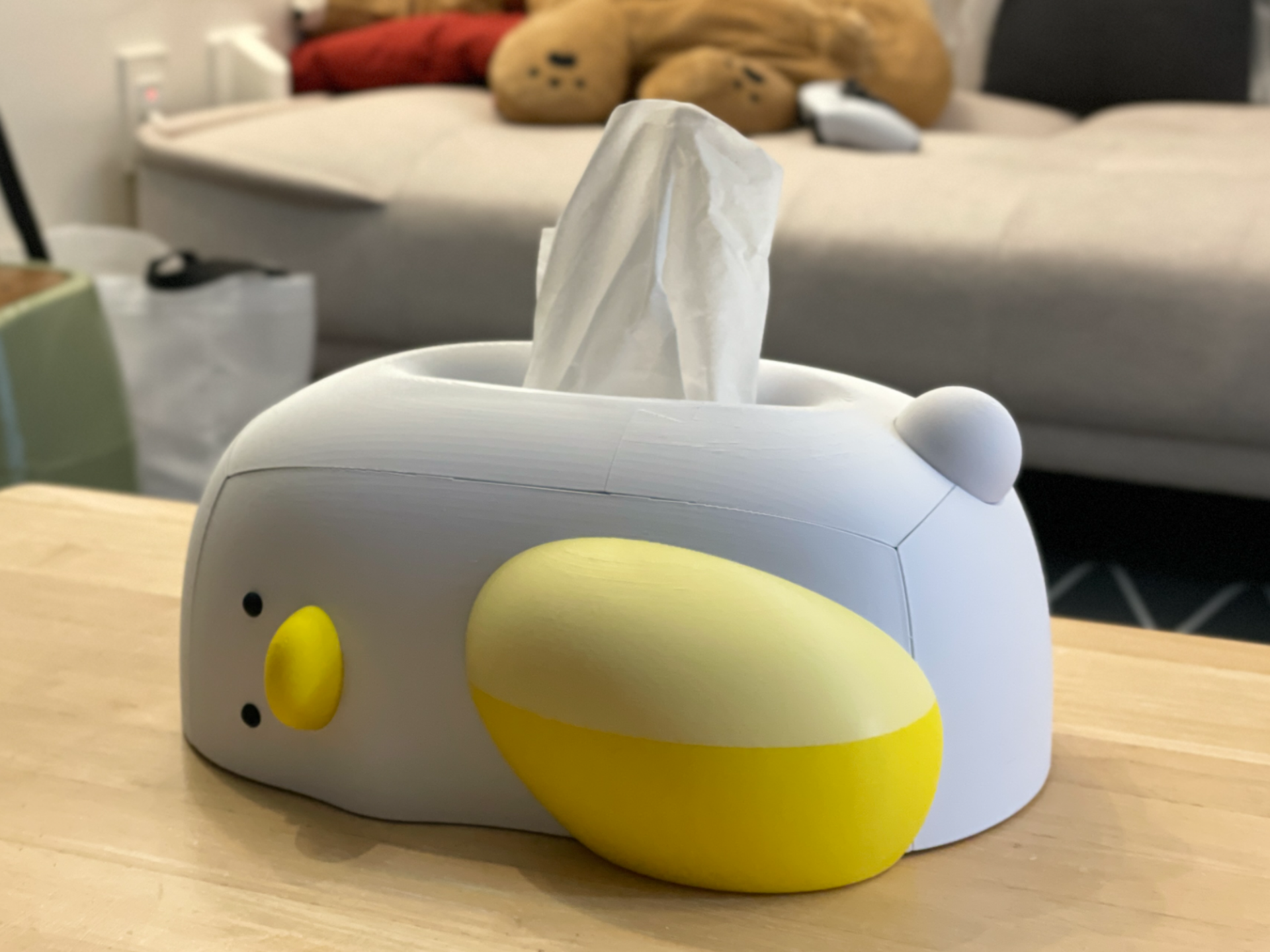 Cute Chick Tissue Box Case