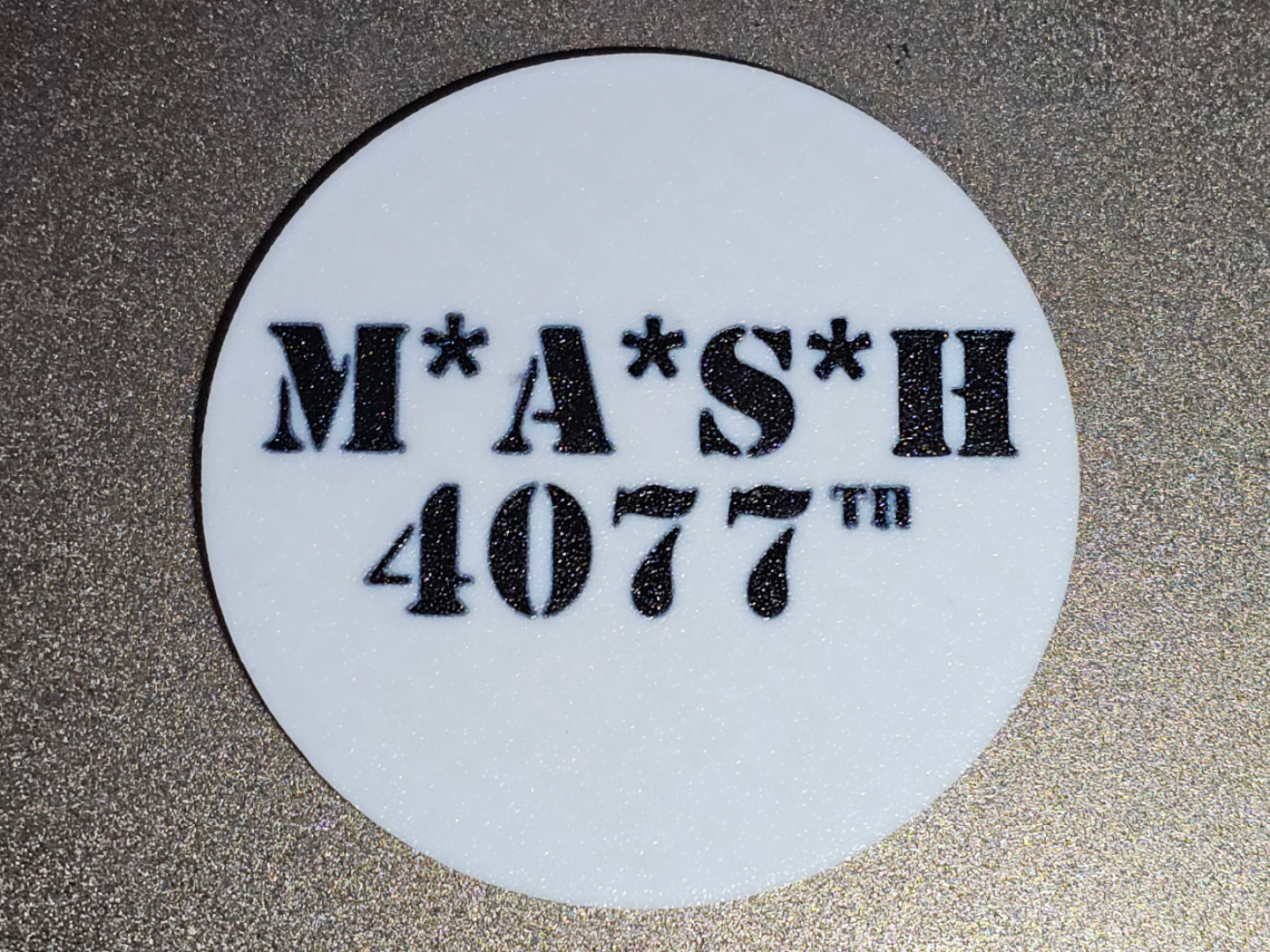 mash 4077 coaster