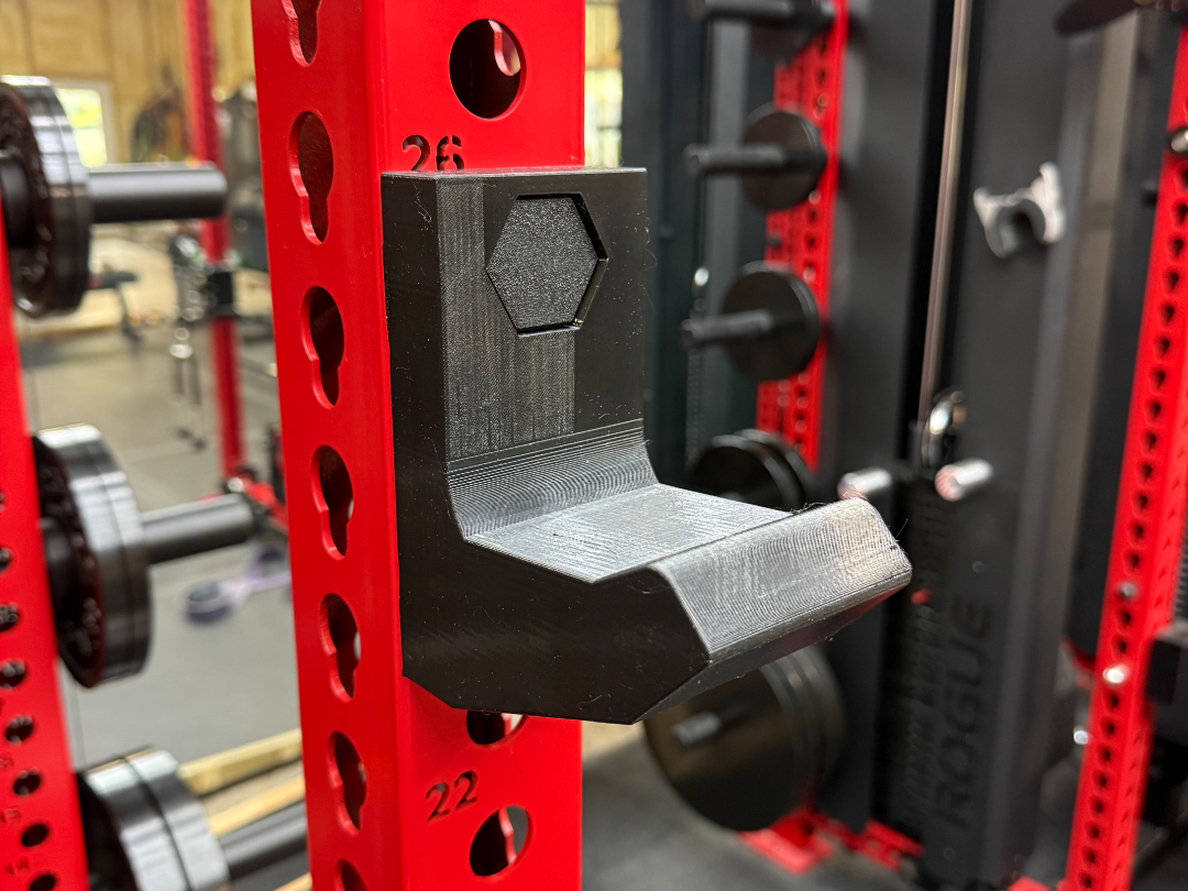 Rack Mounted Barbell Holder