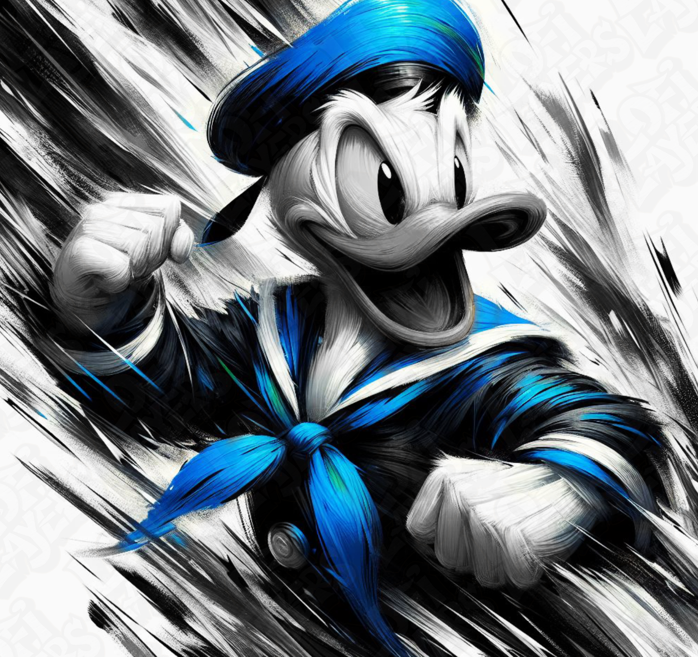 Donald Duck Hueforge