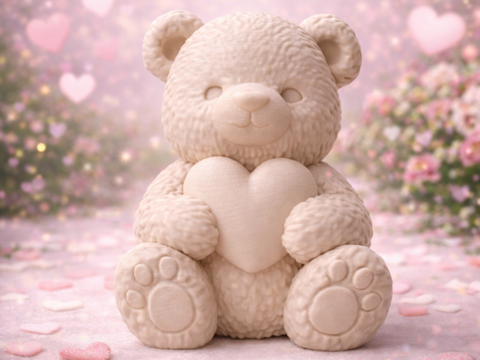 Theo – Cozy Teddy Bear Single Colour