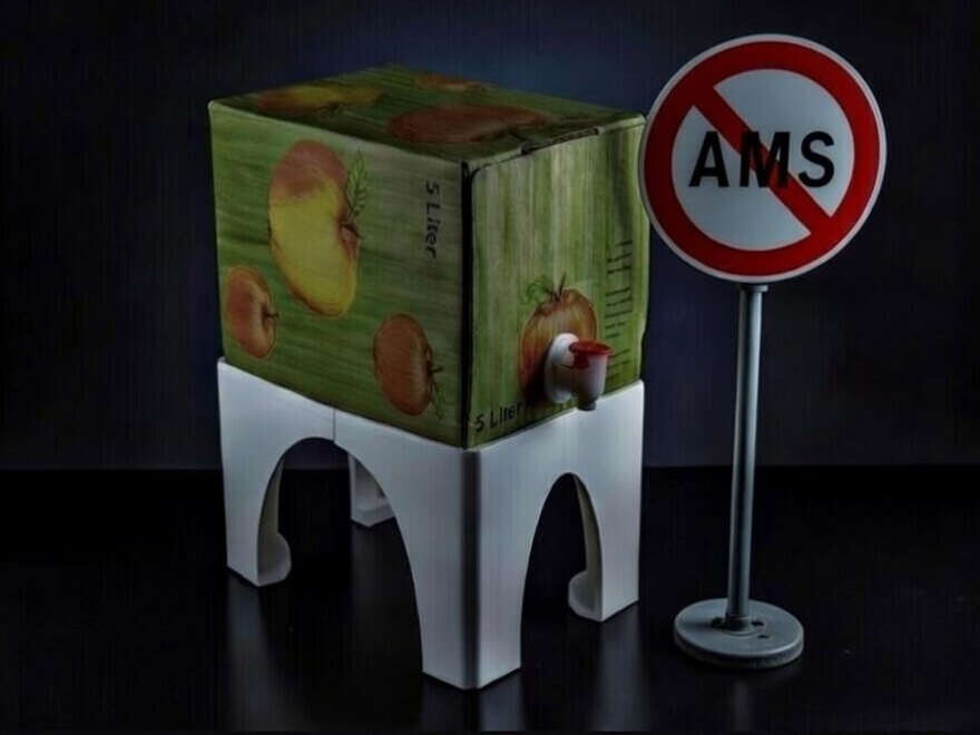 5-Liter Bag-in-Box Ständer | Kein AMS nötig